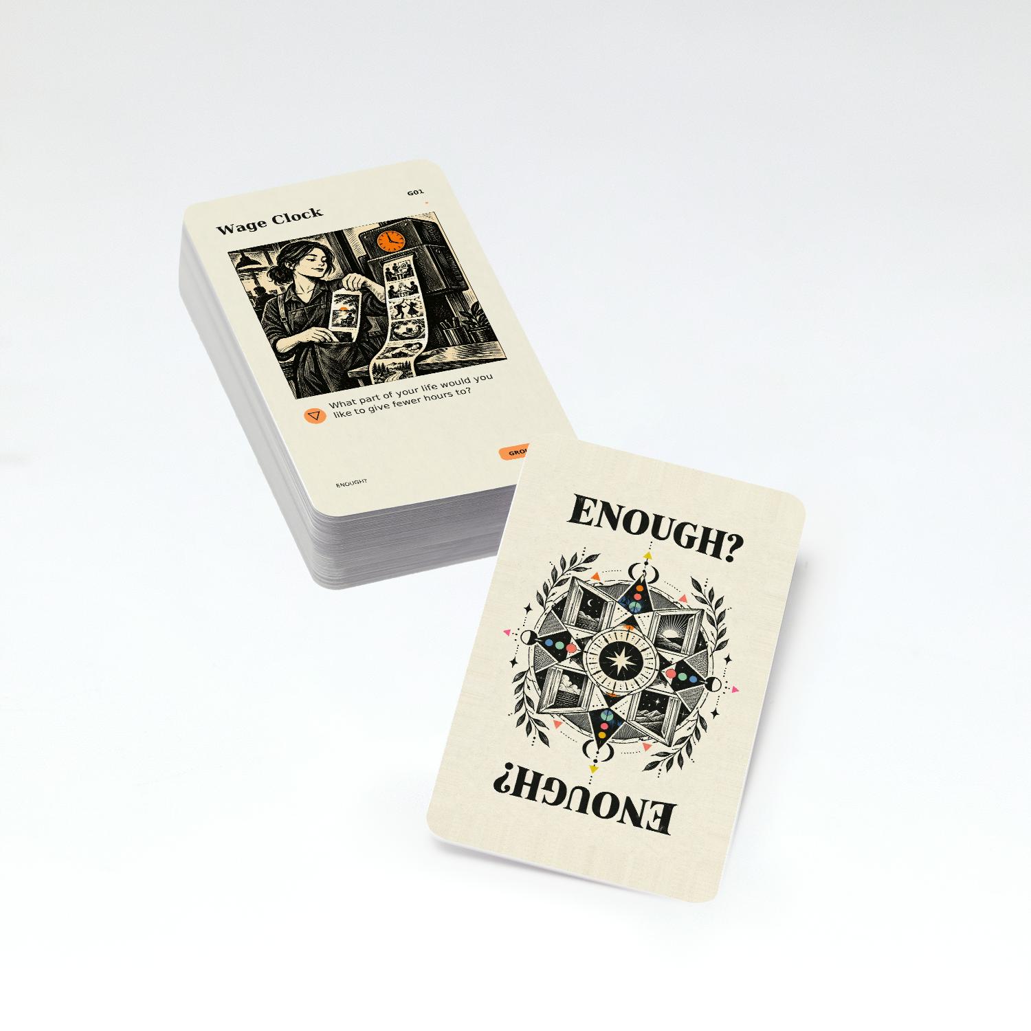 ENOUGH? — 80-card conversation deck - Image 3