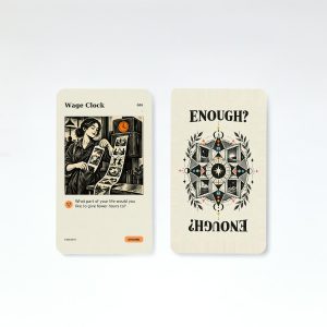ENOUGH? — 80-card conversation deck